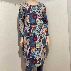 Avant Garde Boho lagenlook artsy dress